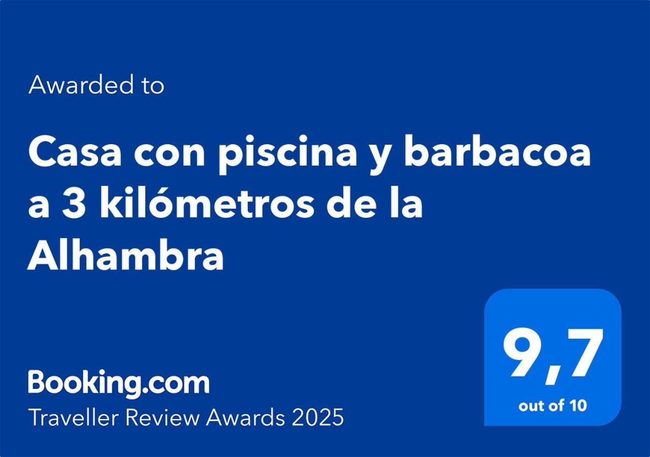 Casa Con Piscina Y Barbacoa A 3 Kilometros De La Alhambra Βίλα Huétor Vega Εξωτερικό φωτογραφία